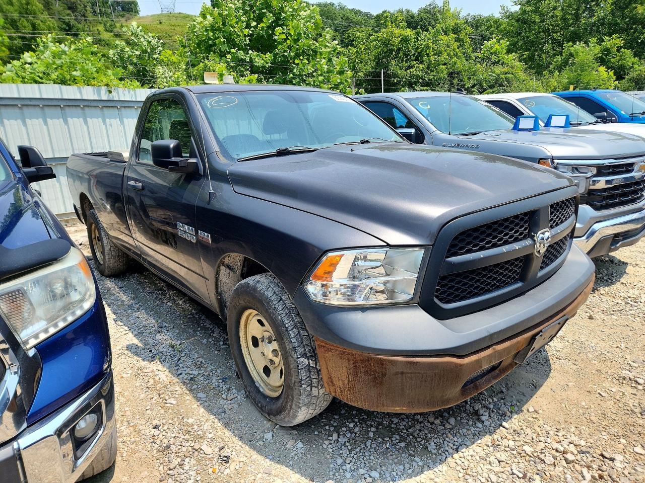 2015 Ram 1500 St Gray vin: 3C6JR7DT3FG675909