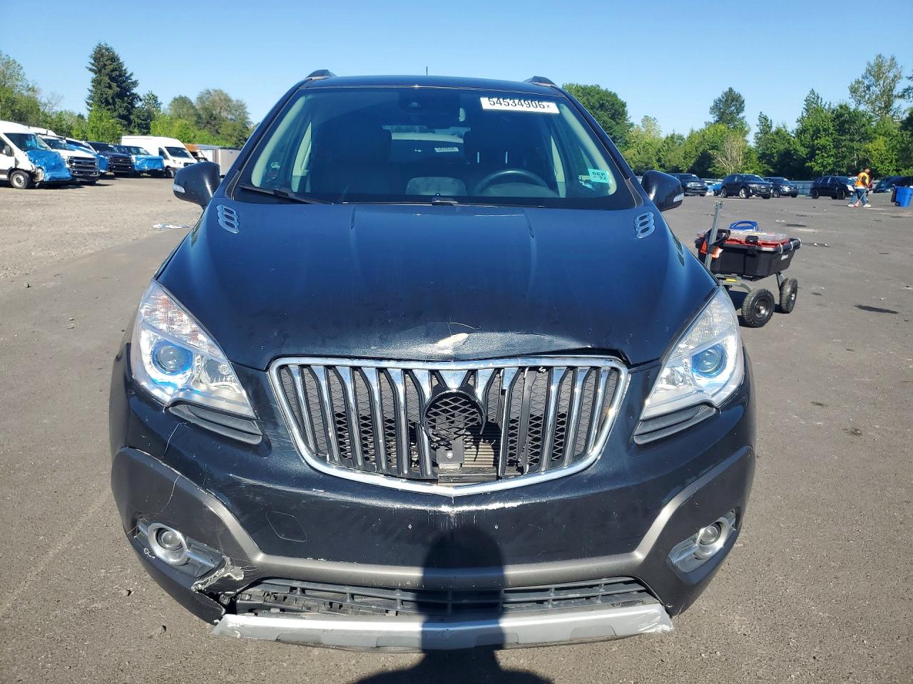 2015 Buick Encore Premium Черный vin: KL4CJDSB5FB268386