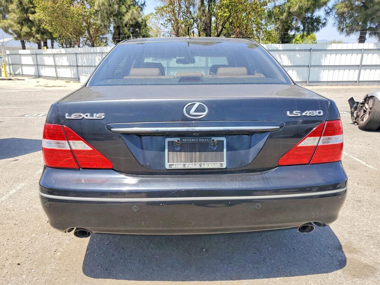 2004 Lexus Ls 430 Gray vin: JTHBN36F740167757