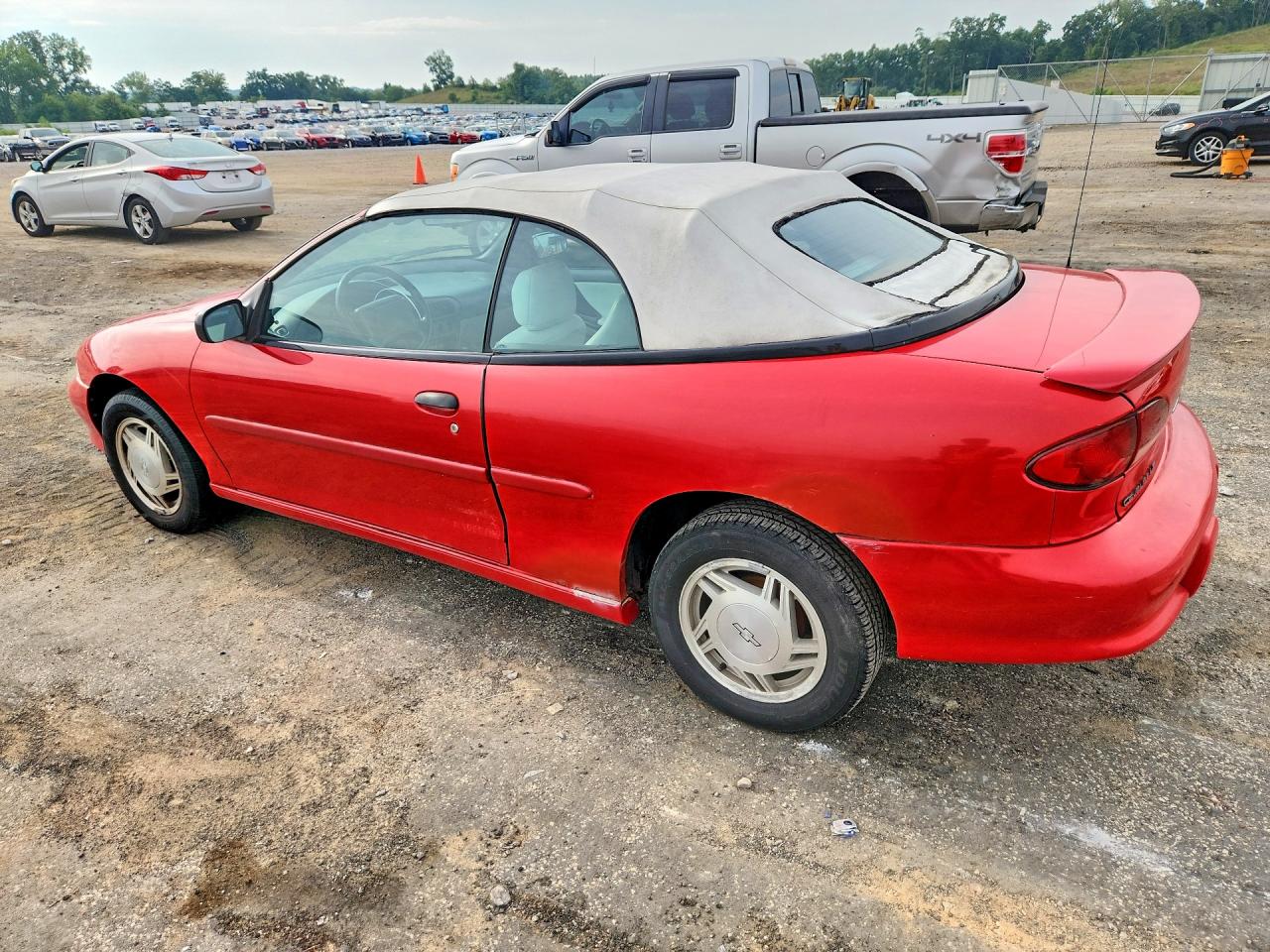 1997 Chevrolet Cavalier Ls Red vin: 4G1JF32T8VB100703