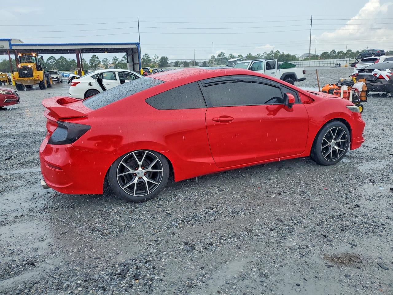 2015 Honda Civic Si Red vin: 2HGFG4A53FH706019
