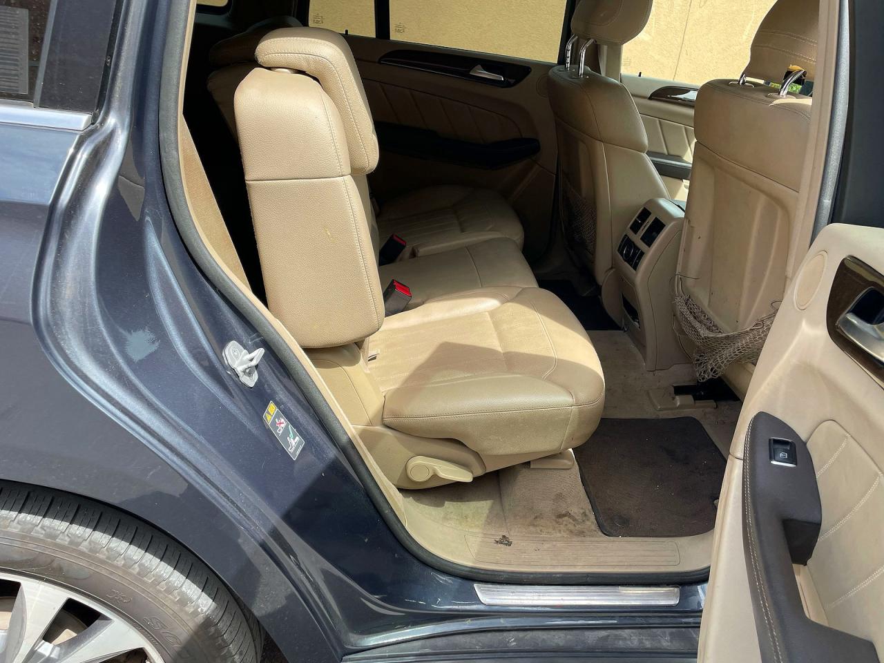 2015 Mercedes-benz Gl 450 4matic Gray vin: 4JGDF6EE5FA598124