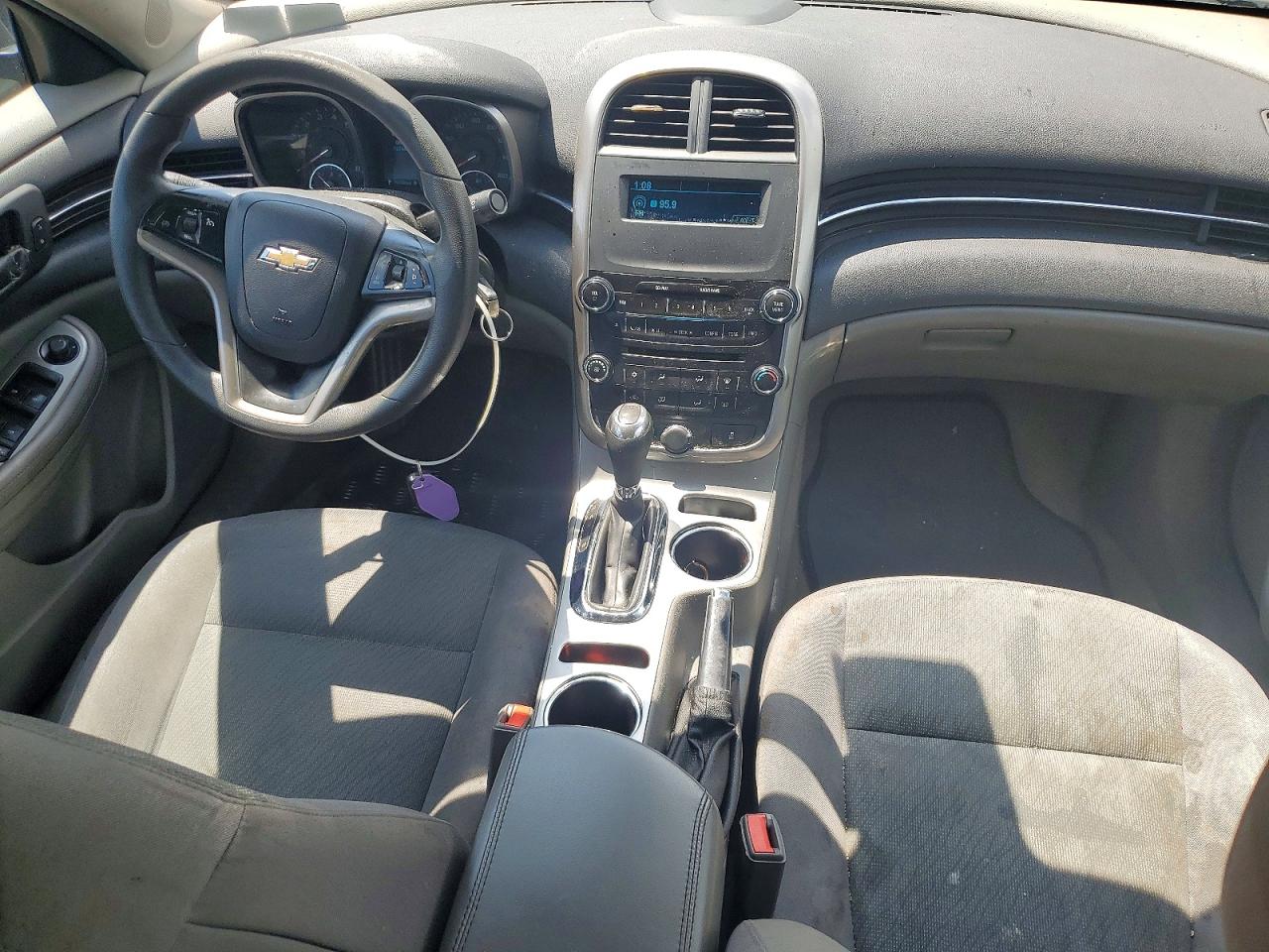 2014 Chevrolet Malibu Ls Gray vin: 1G11A5SL5EF202917