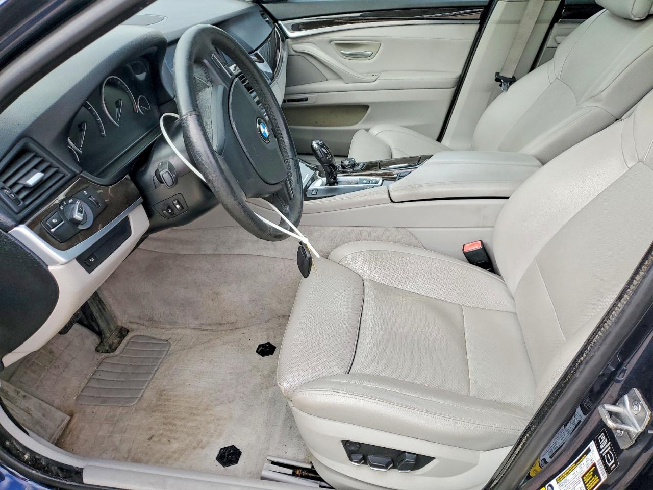 2013 Bmw 550 I Blue vin: WBAFR9C53DD227223