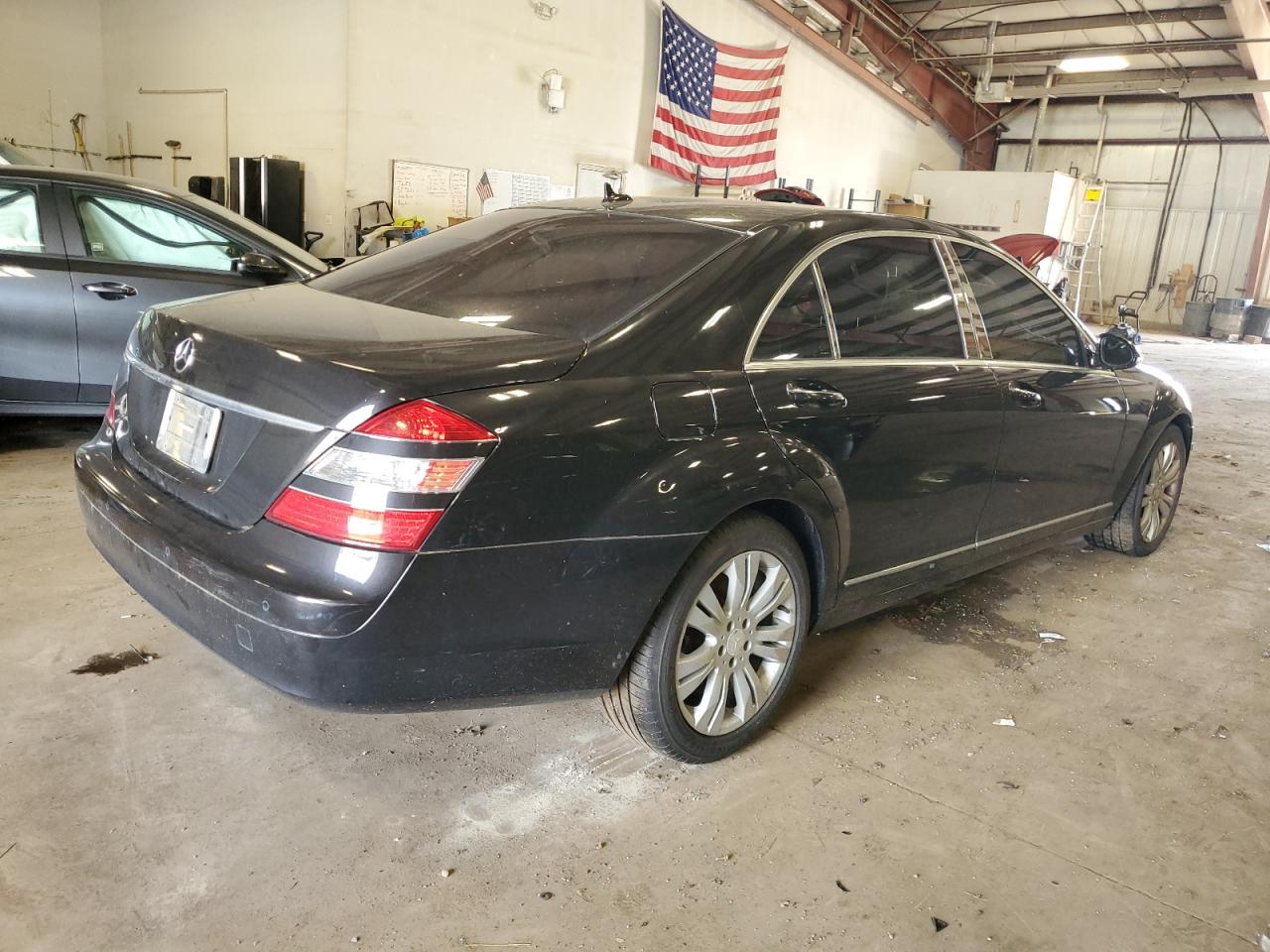 2009 Mercedes-benz S 550 4matic Black vin: WDDNG86XX9A273223