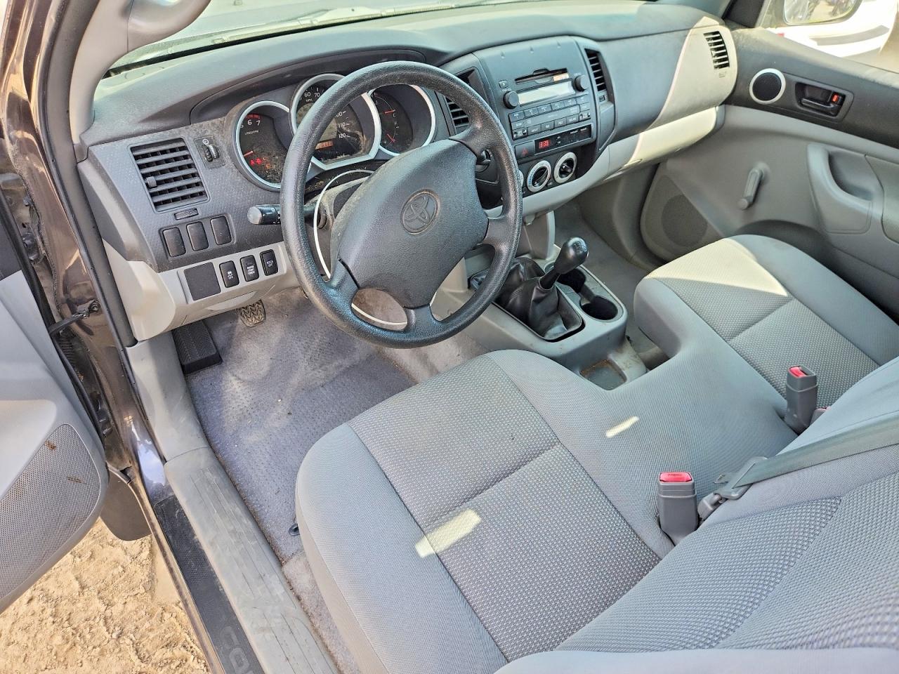 2011 Toyota Tacoma Base Gray vin: 5TFPX4ENXBX003049
