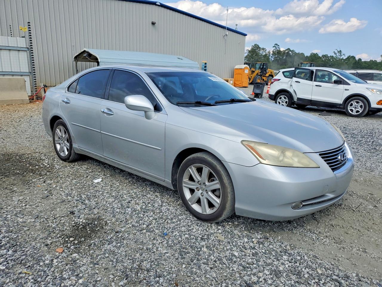 2007 Lexus Es 350 White vin: JTHBJ46G172138712