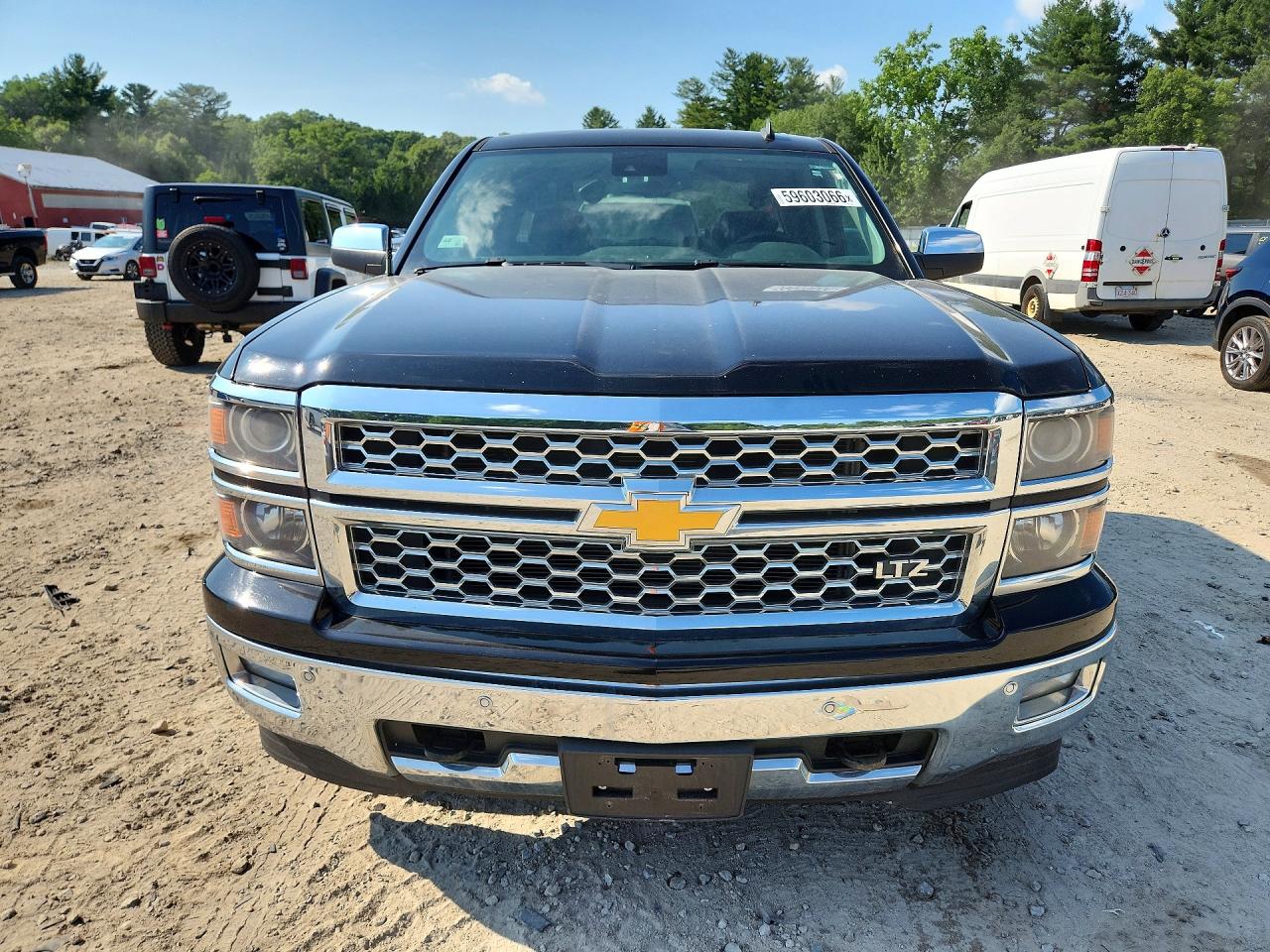 2014 Chevrolet Silverado K1500 Ltz Black vin: 1GCVKSEJ5EZ215969