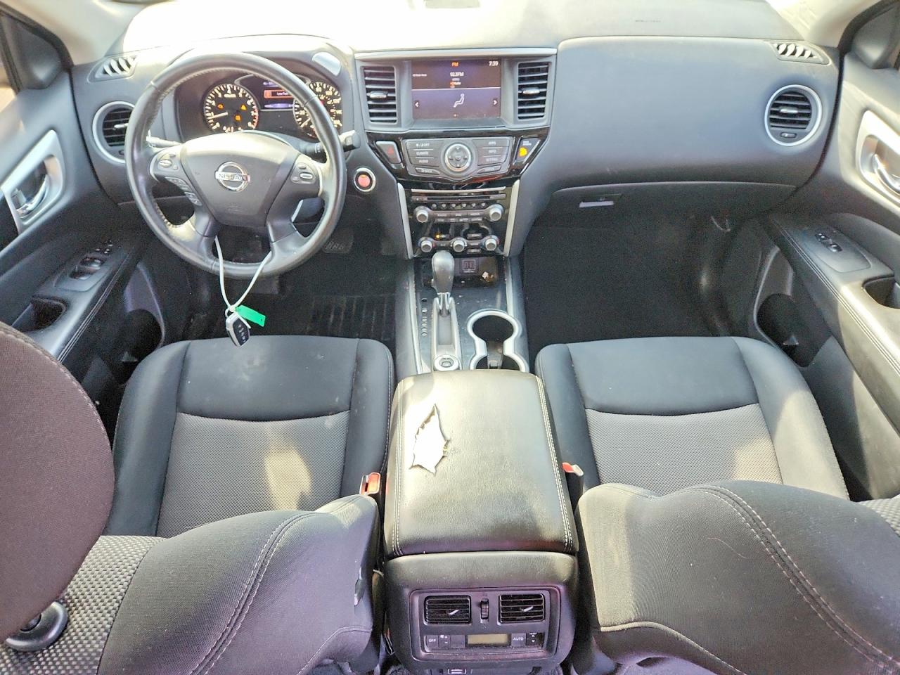 2018 Nissan Pathfinder Sv Black vin: 5N1DR2MM6JC603241