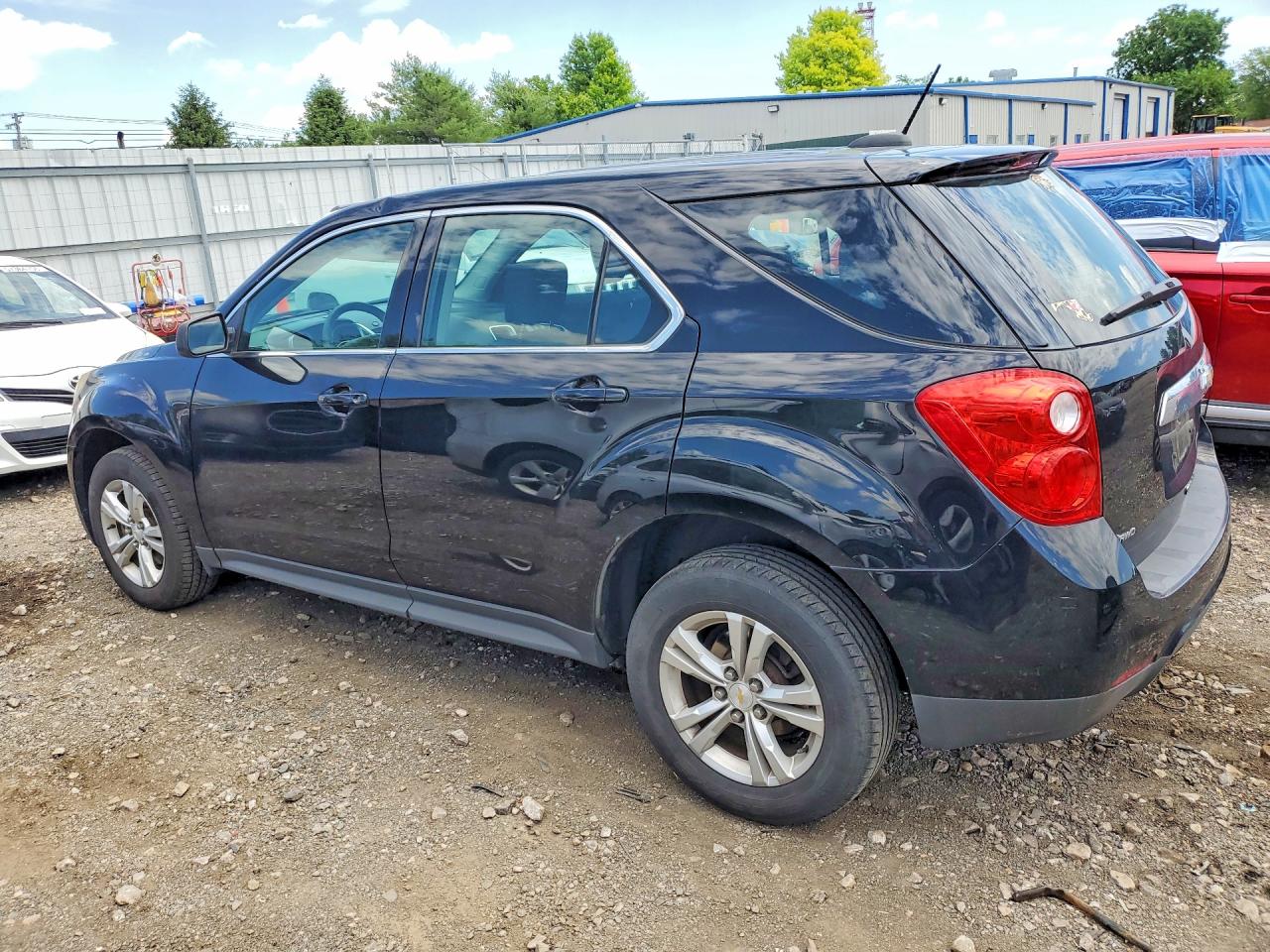 2015 Chevrolet Equinox Ls Black vin: 2GNFLEEK9F6183348