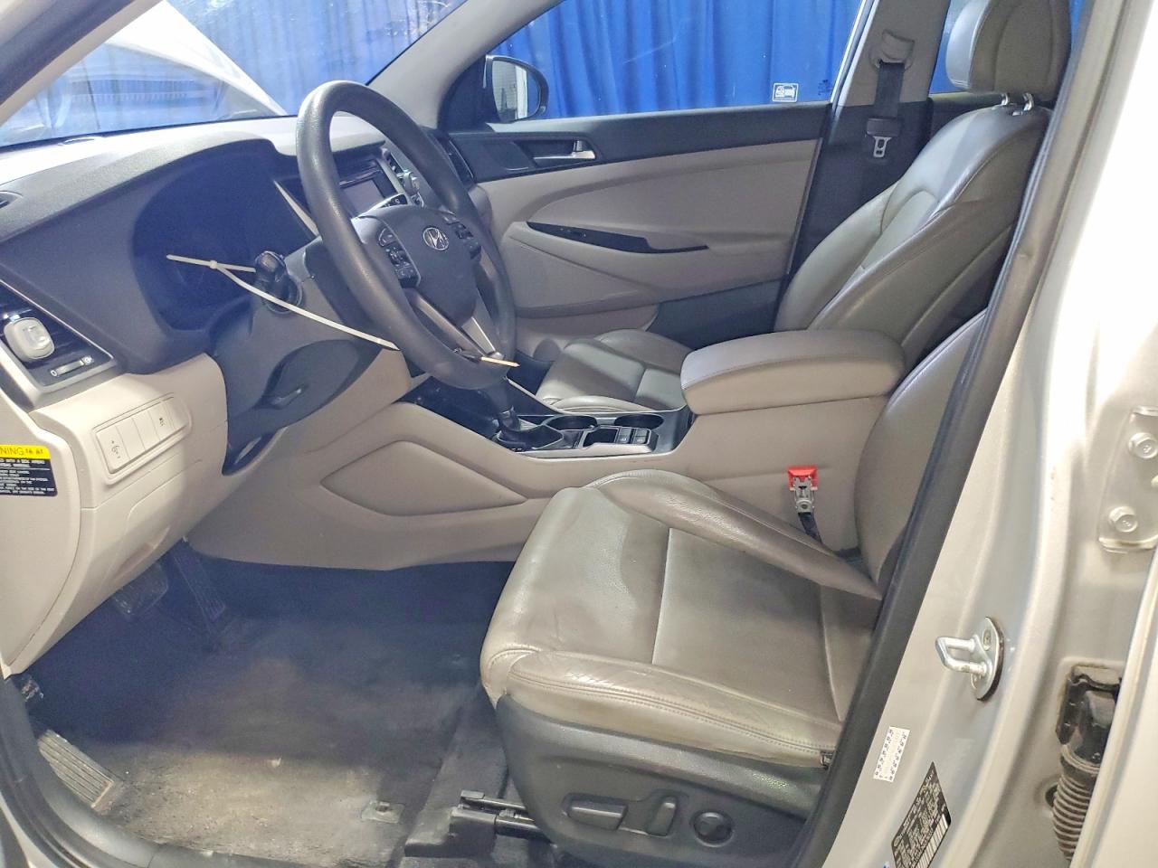 2017 Hyundai Tucson Se Silver vin: KM8J33A47HU376323