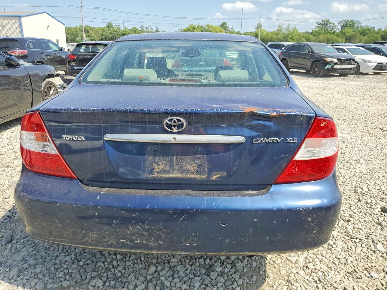 2002 Toyota Camry Xle Blue vin: 4T1BE30K52U554977