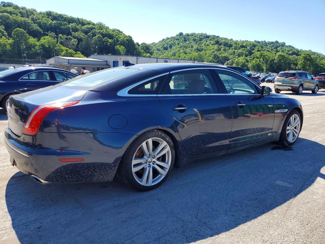 2013 Jaguar Xjl Portfolio Blue vin: SAJWJ2GD9D8V50429