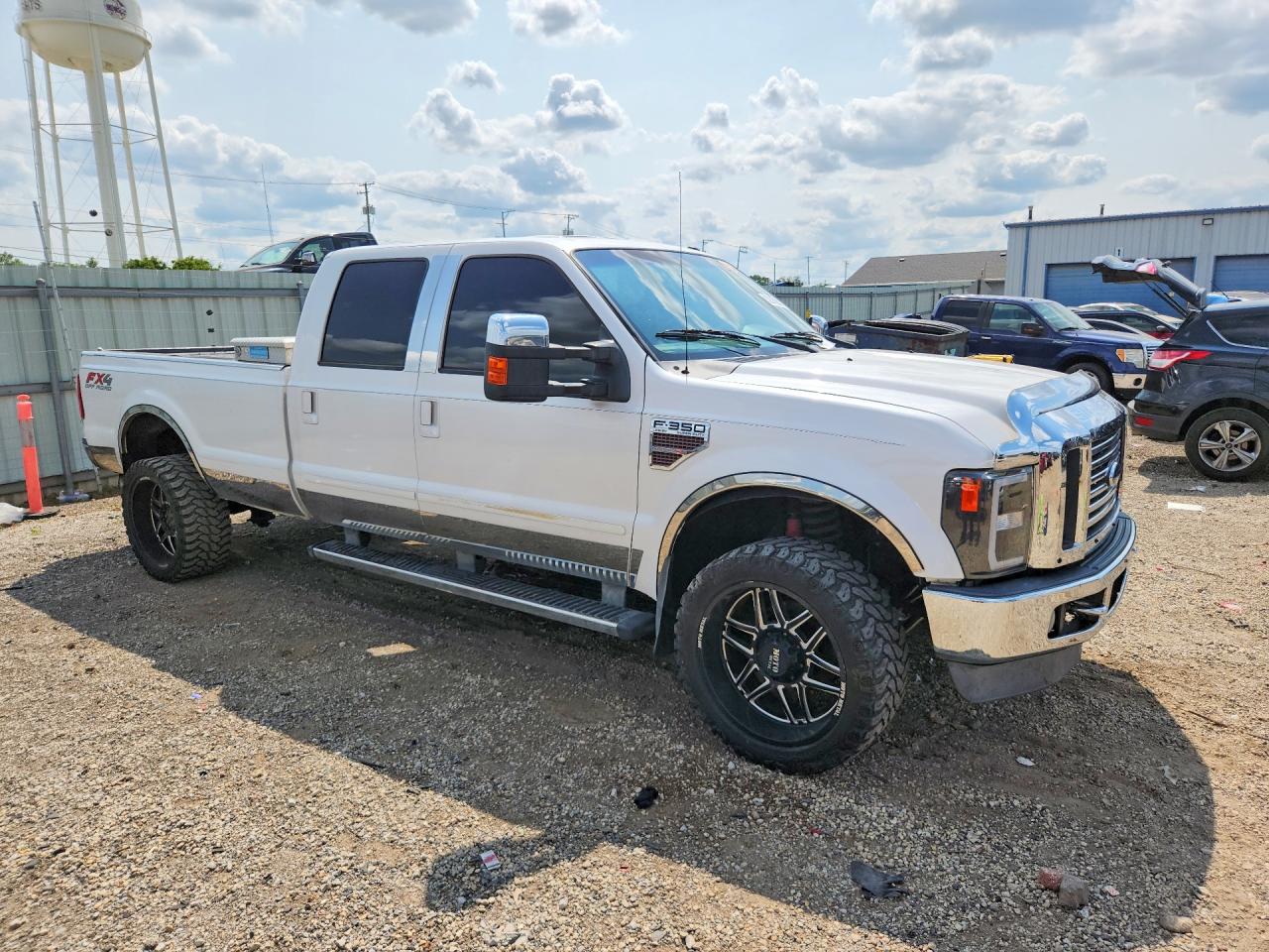 2010 Ford F350 Super Duty White vin: 1FTWW3BR5AEB33993