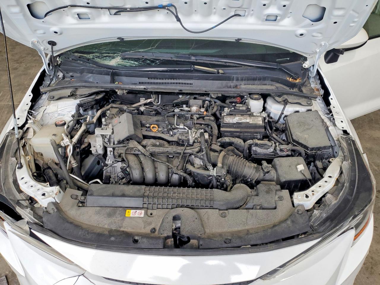 2024 Toyota Corolla Le White vin: 5YFB4MDEXRP181671