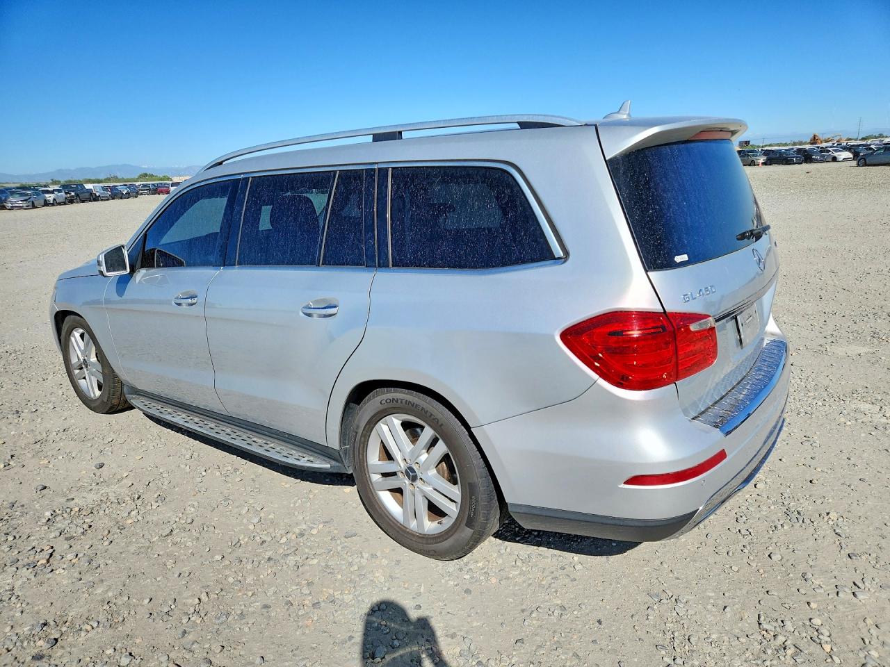 2013 Mercedes-benz Gl 450 4matic Silver vin: 4JGDF7CE7DA199432