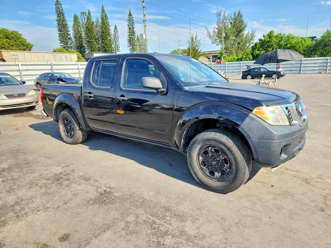 2014 Nissan Frontier S Black vin: 1N6AD0ER6EN744631
