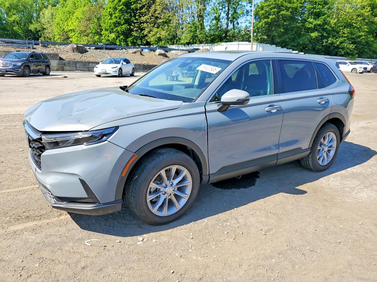 2025 Honda Cr-v Ex Gray vin: 7FARS4H46SE015160