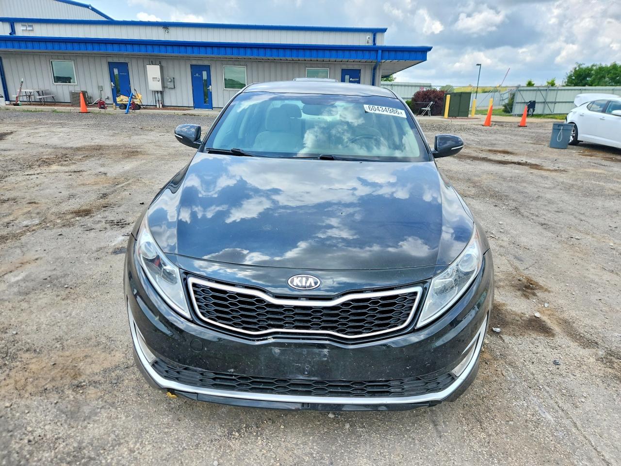 2013 Kia Optima Hybrid Black vin: KNAGM4AD2D5053820