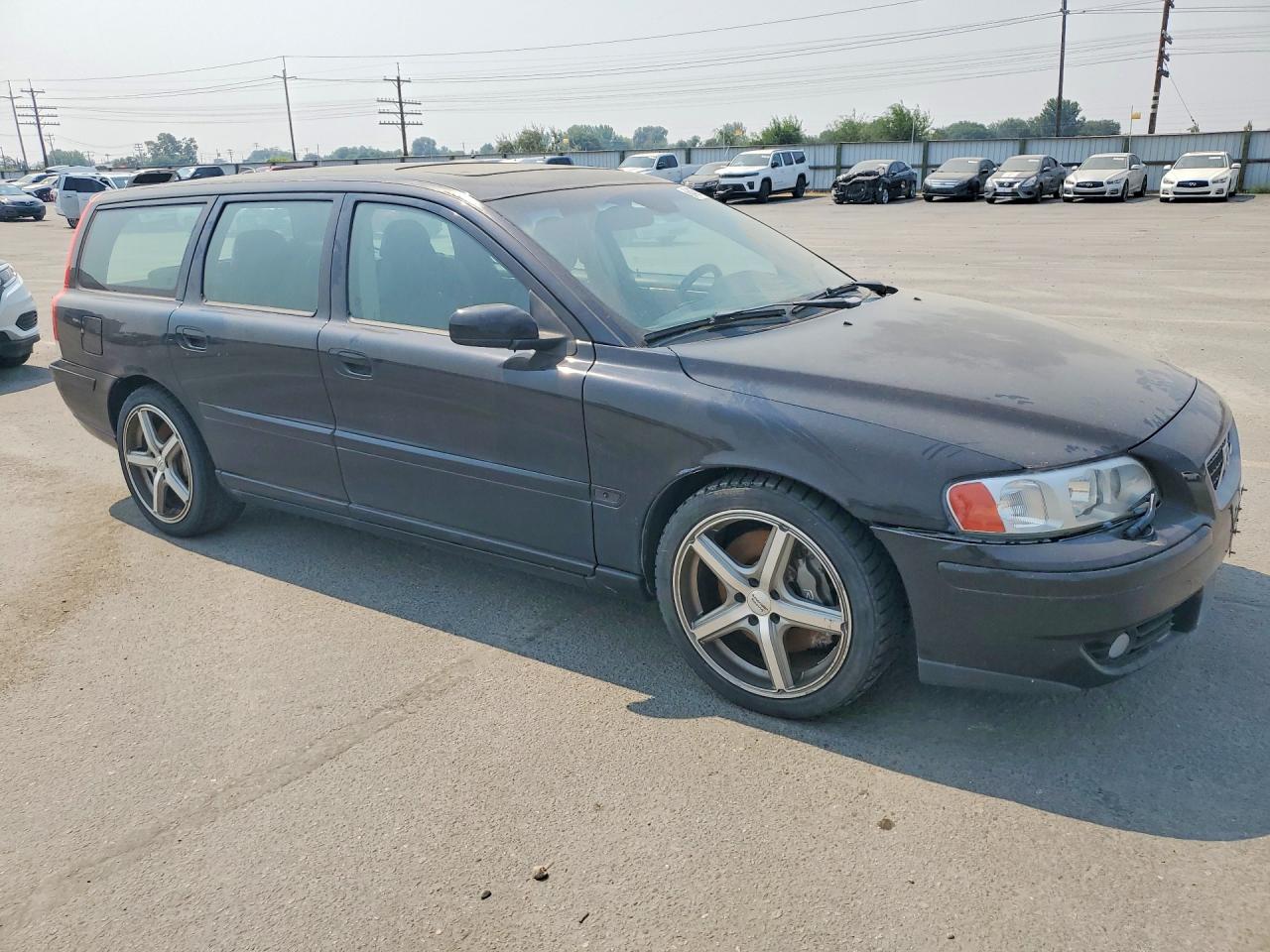2006 Volvo V70 R Black vin: YV1SJ527762570596