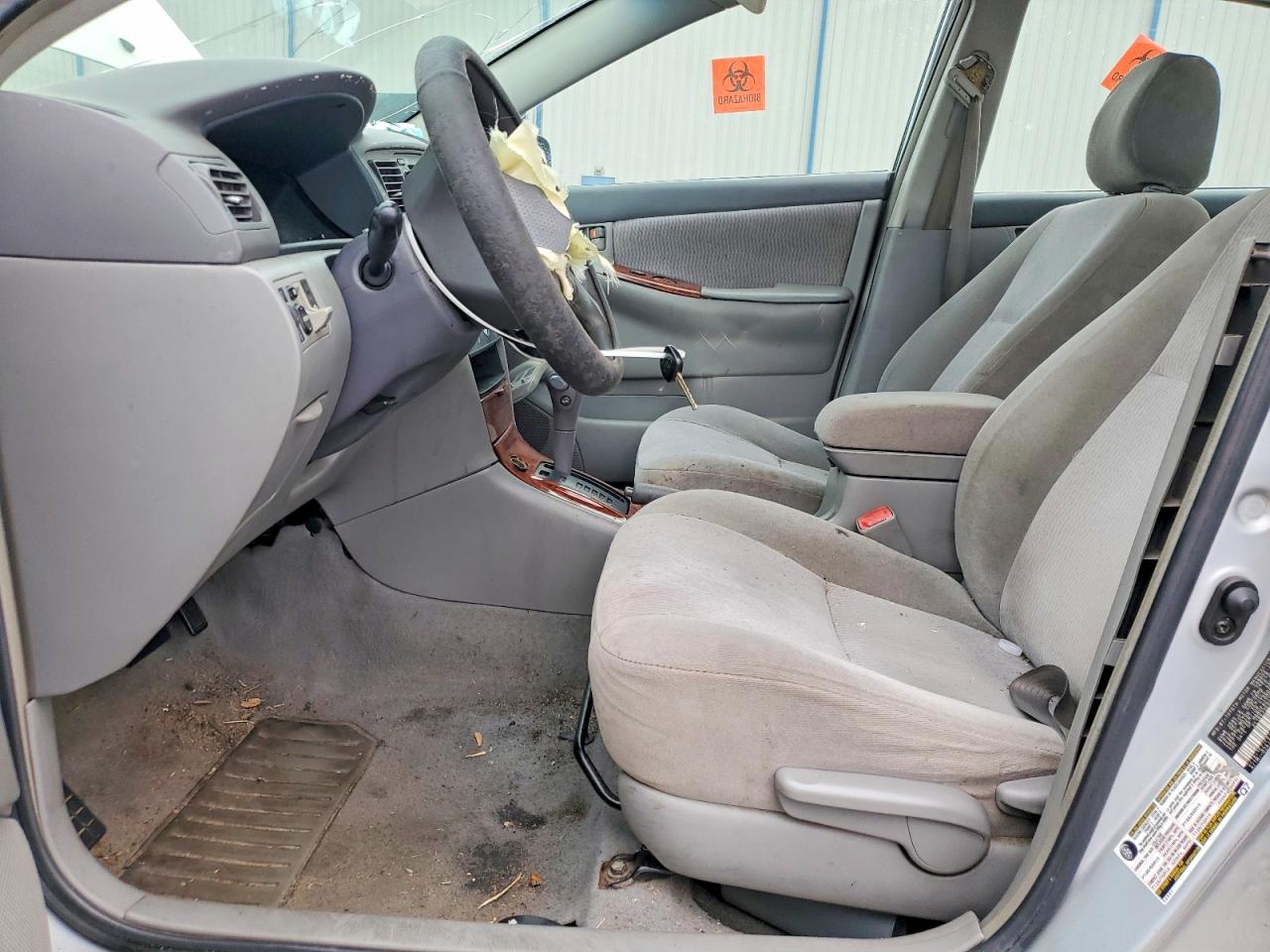 2005 Toyota Corolla Le Silver vin: 2T1BR32E05C423800