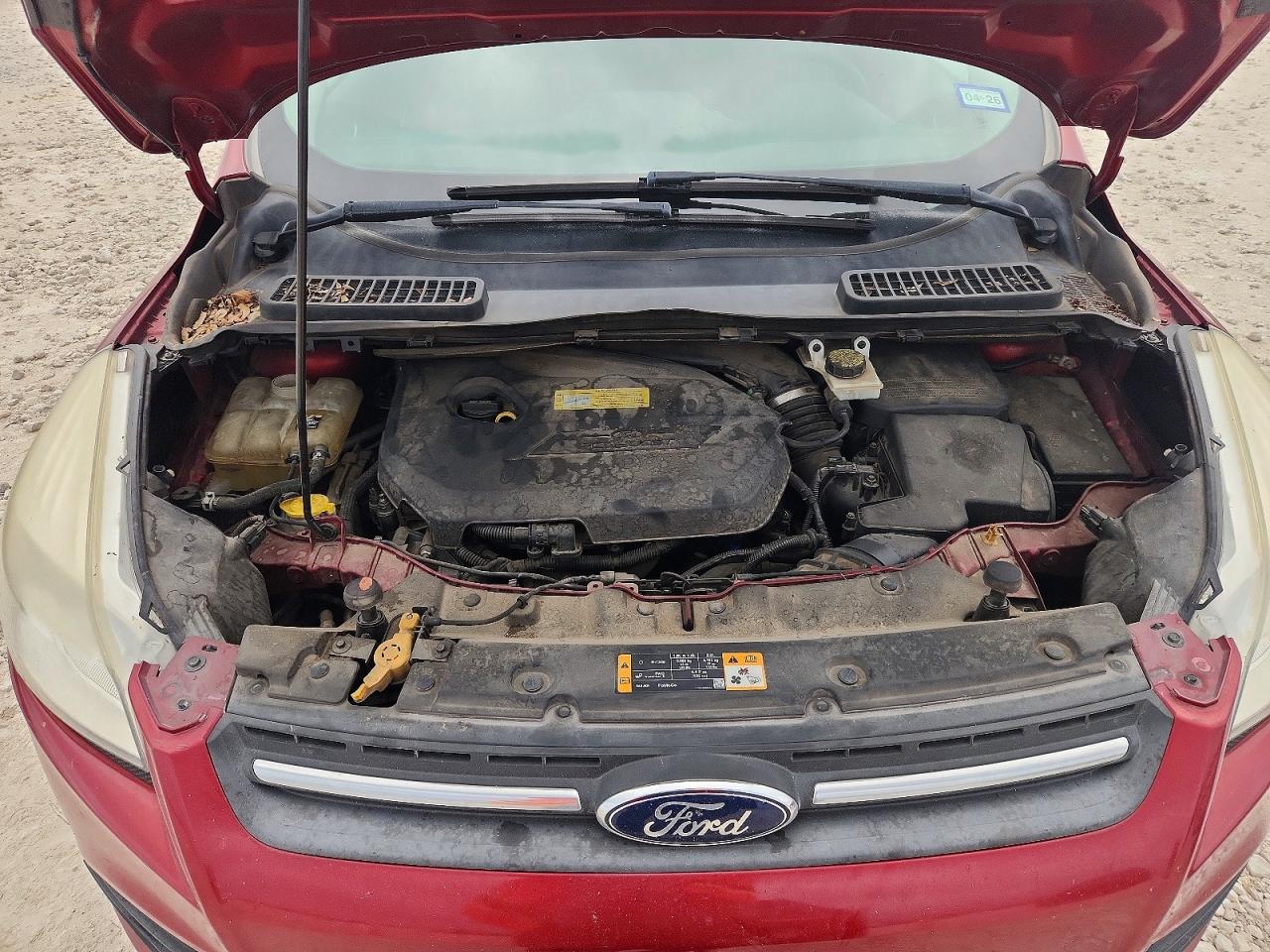 2013 Ford Escape Se Red vin: 1FMCU0GX2DUB63246