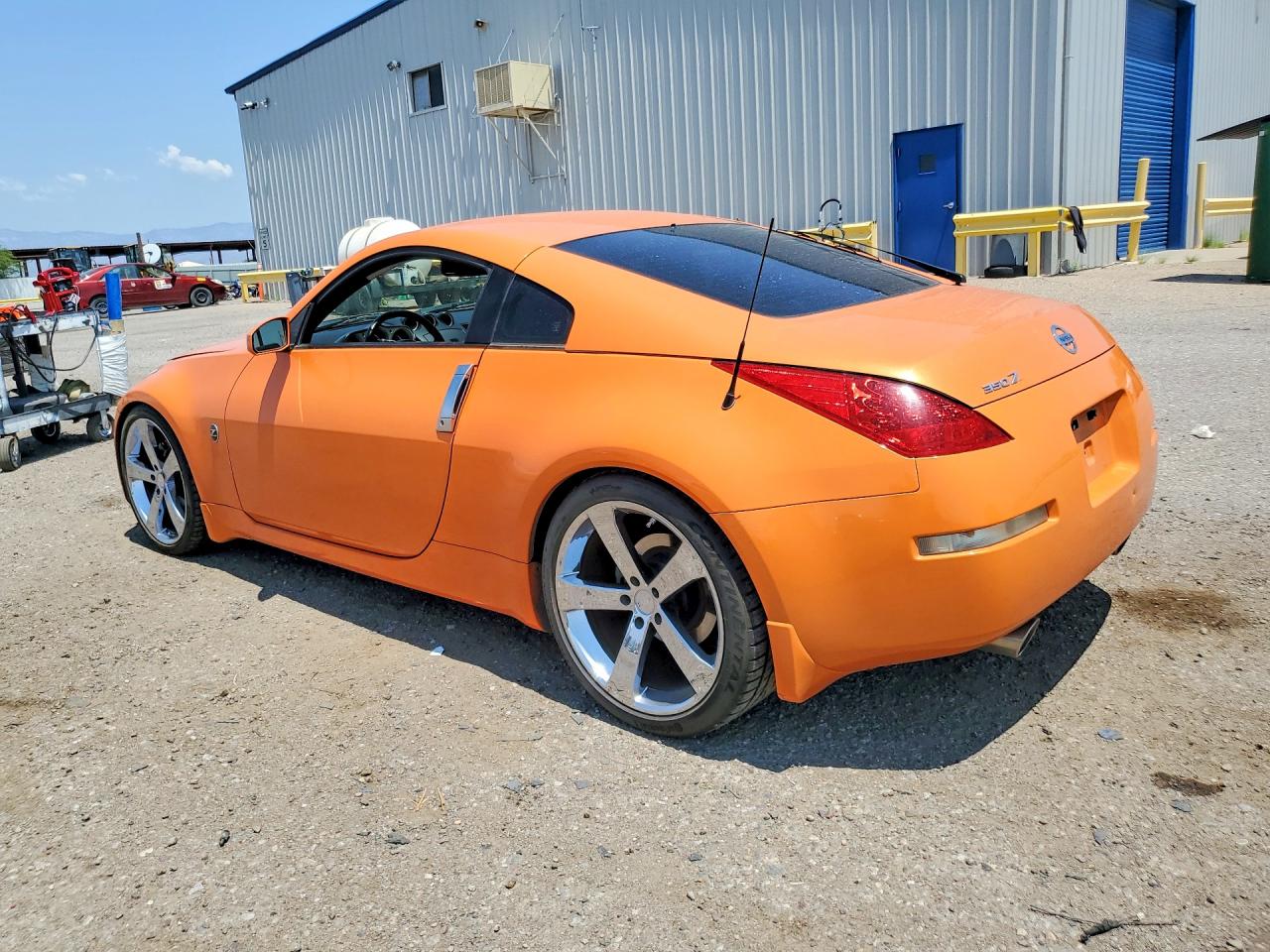 2007 Nissan 350z Base Orange vin: JN1BZ34D47M503954