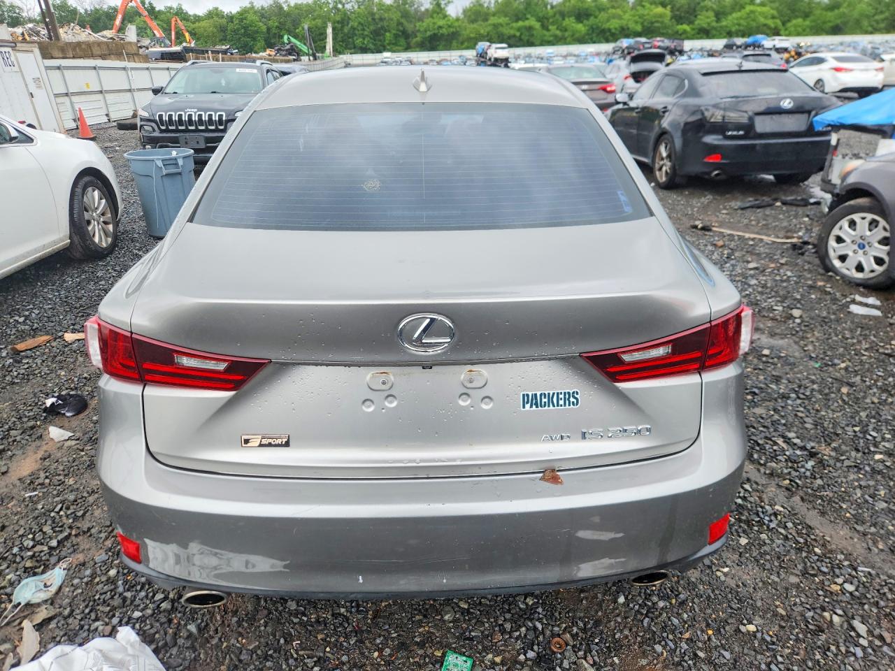 2014 Lexus Is 250 Gray vin: JTHCF1D21E5000742