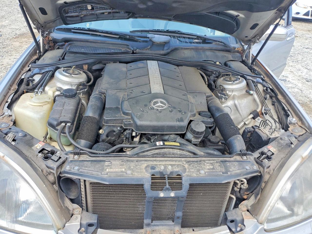2000 Mercedes-benz S 430 Silver vin: WDBNG70JXYA116314