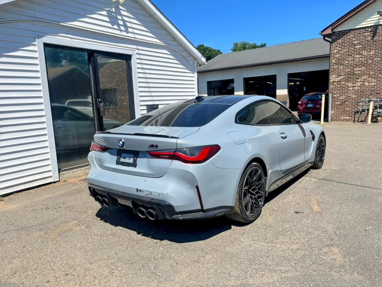 2022 Bmw M4 Competition Синий vin: WBS33AZ0XNCH99378