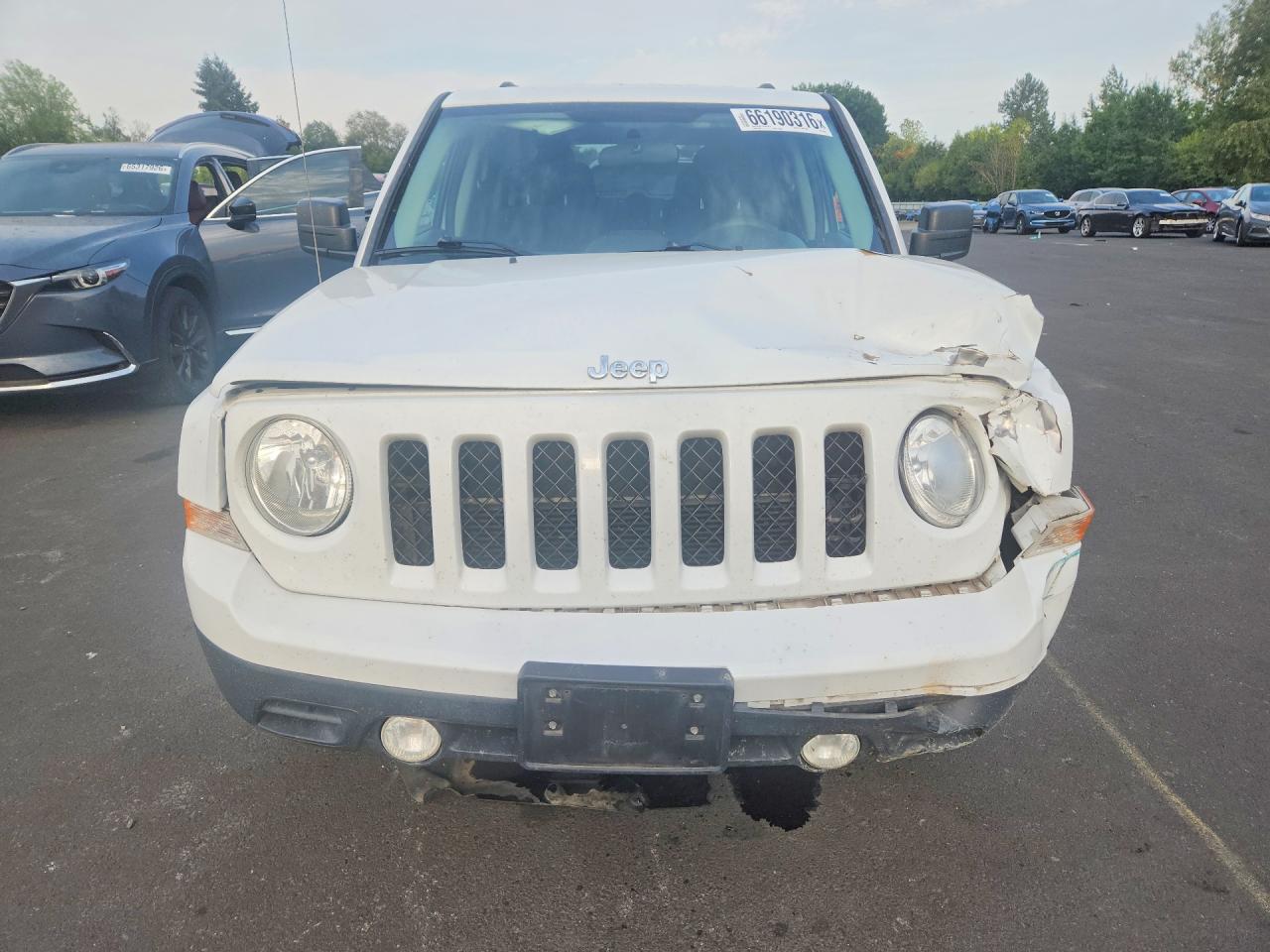 2015 Jeep Patriot Sport Белый vin: 1C4NJRBB1FD324758