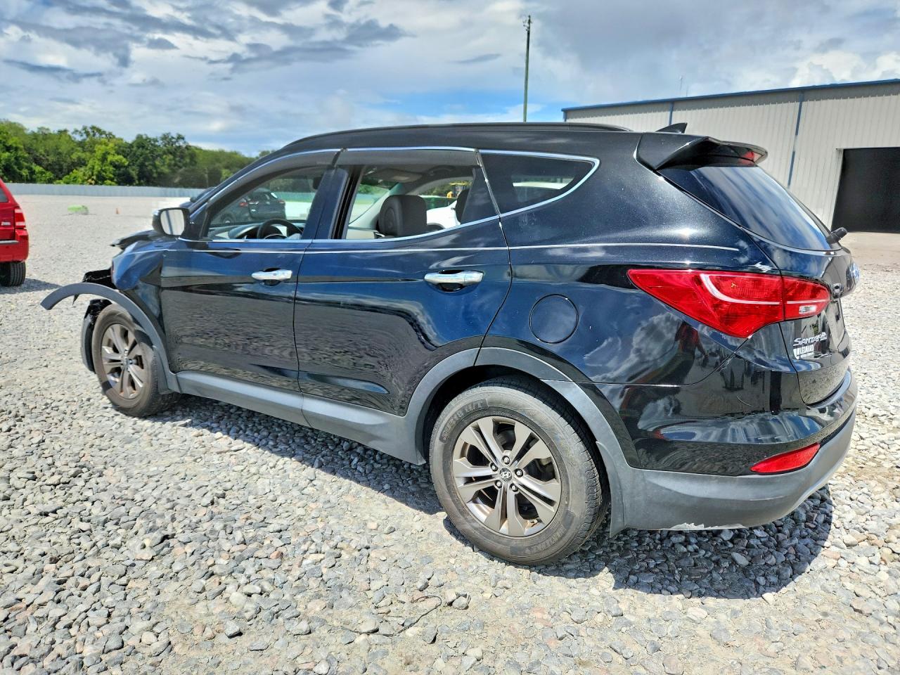 2013 Hyundai Santa Fe Sport 2.4l Black vin: 5XYZU3LB4DG115033