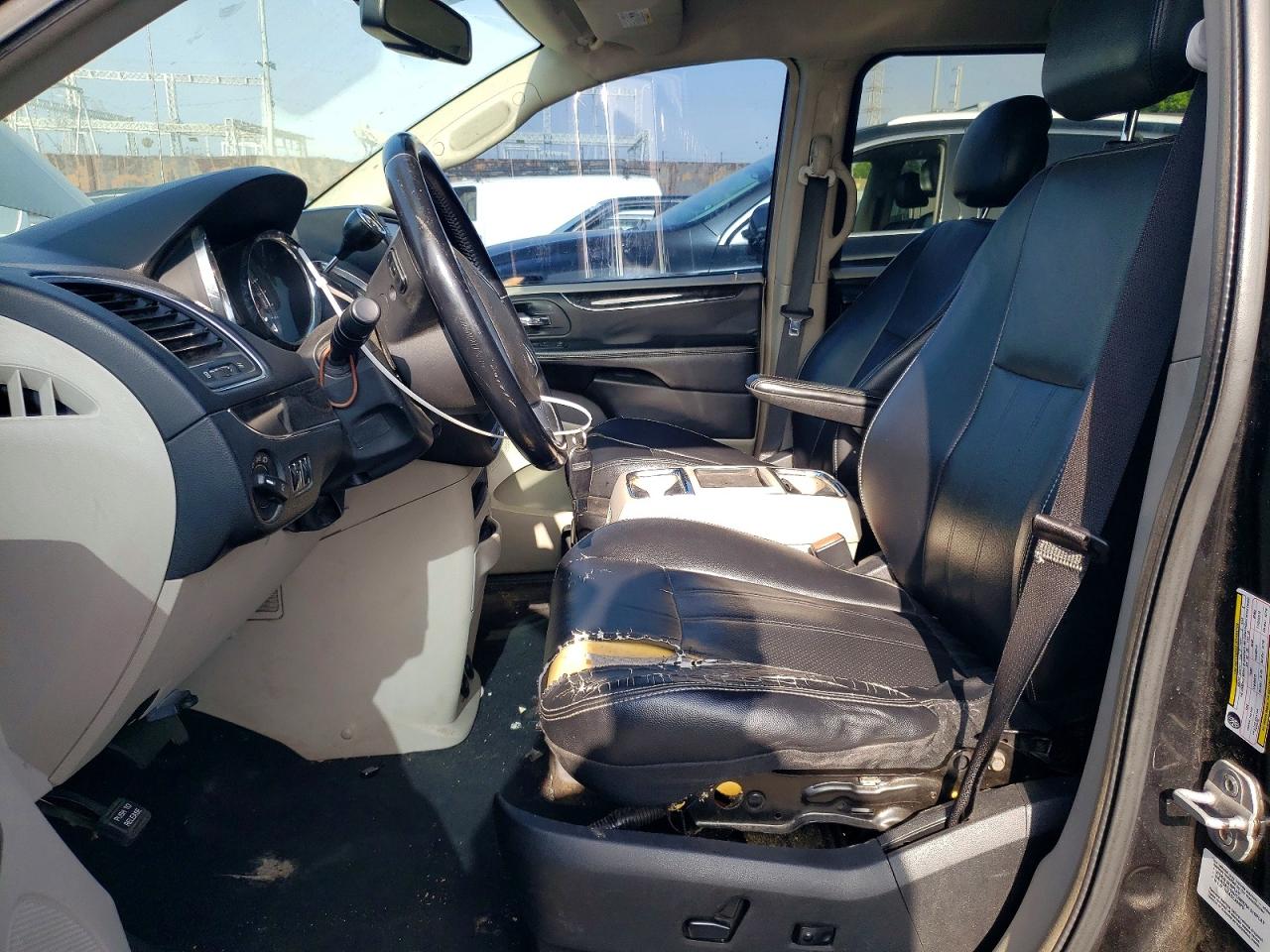 2012 Chrysler Town & Country Touring Black vin: 2C4RC1BG0CR293312