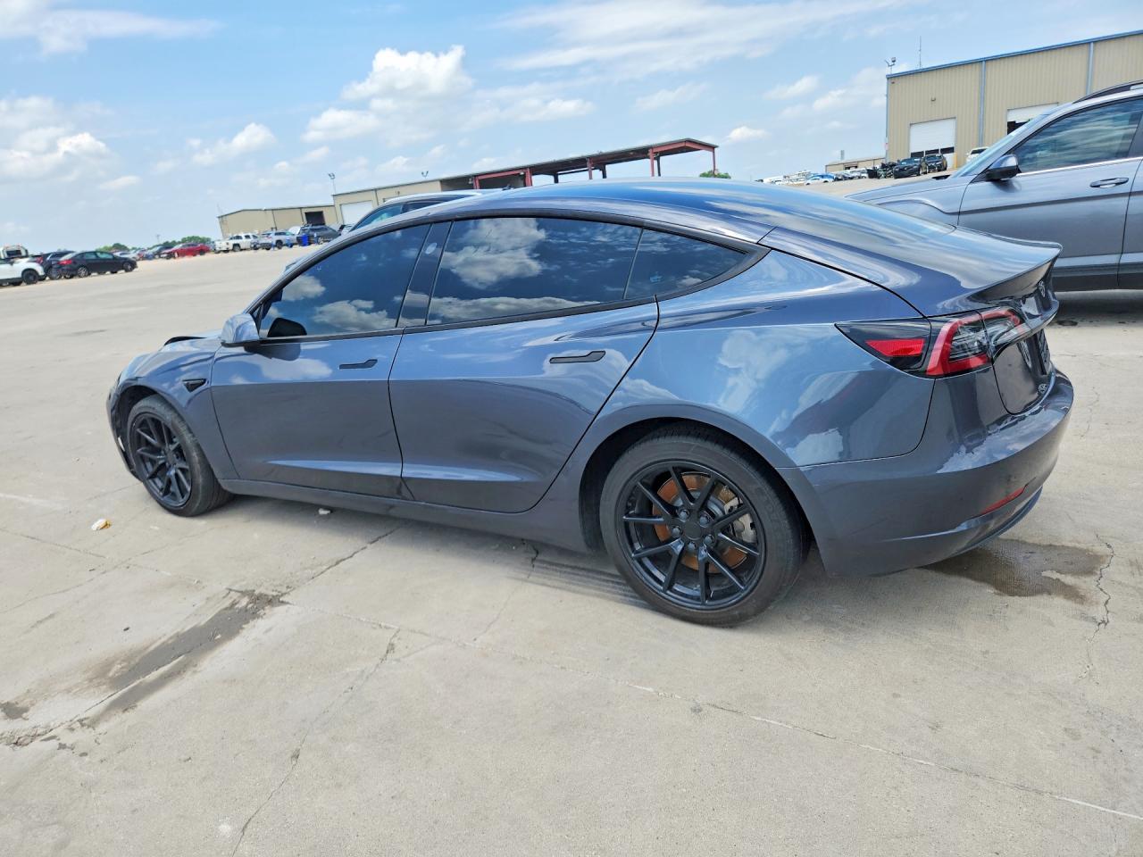 2023 Tesla Model 3 Серый vin: 5YJ3E1EA7PF618756