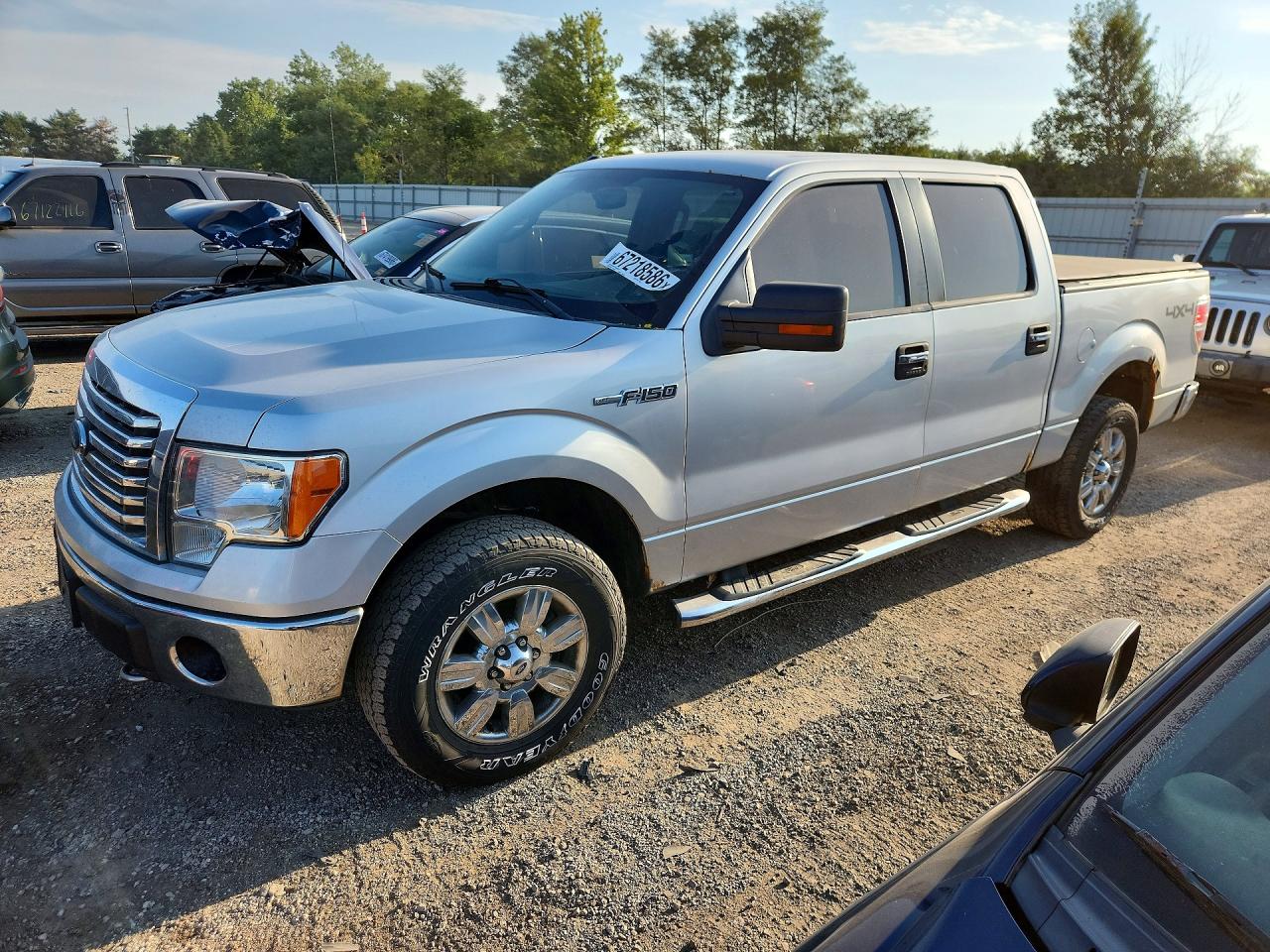 2012 Ford F150 Supercrew Silver vin: 1FTFW1EF8CFC49160
