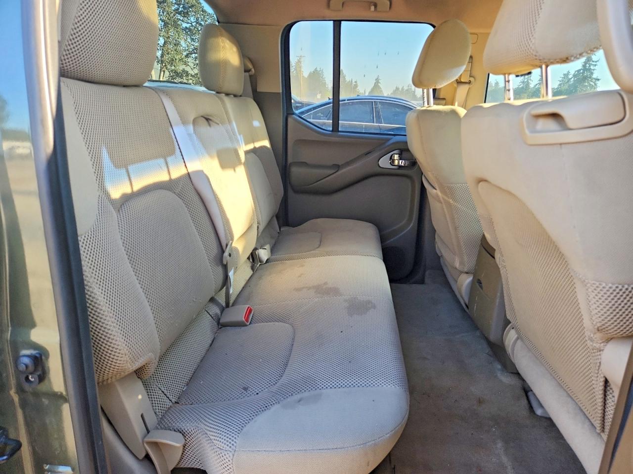 2005 Nissan Frontier Se Green vin: 1N6AD07W35C411592