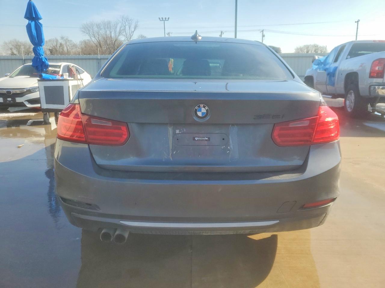 2013 Bmw 328 I Gray vin: WBA3A5C55DF354238