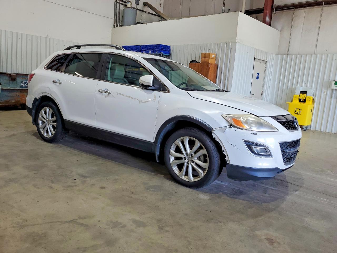 2012 Mazda Cx-9 White vin: JM3TB2DA7C0358374