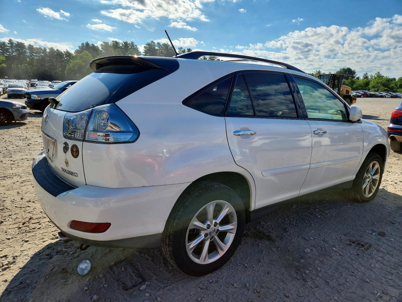 2008 Lexus Rx 350 White vin: 2T2HK31U98C094845