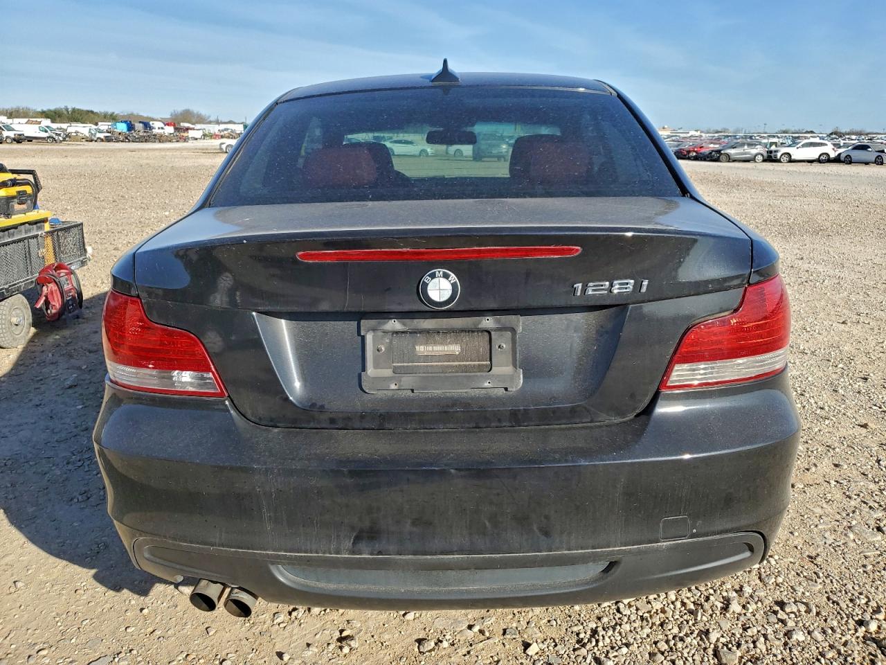 2008 Bmw 128 I Black vin: WBAUP73558VF09559