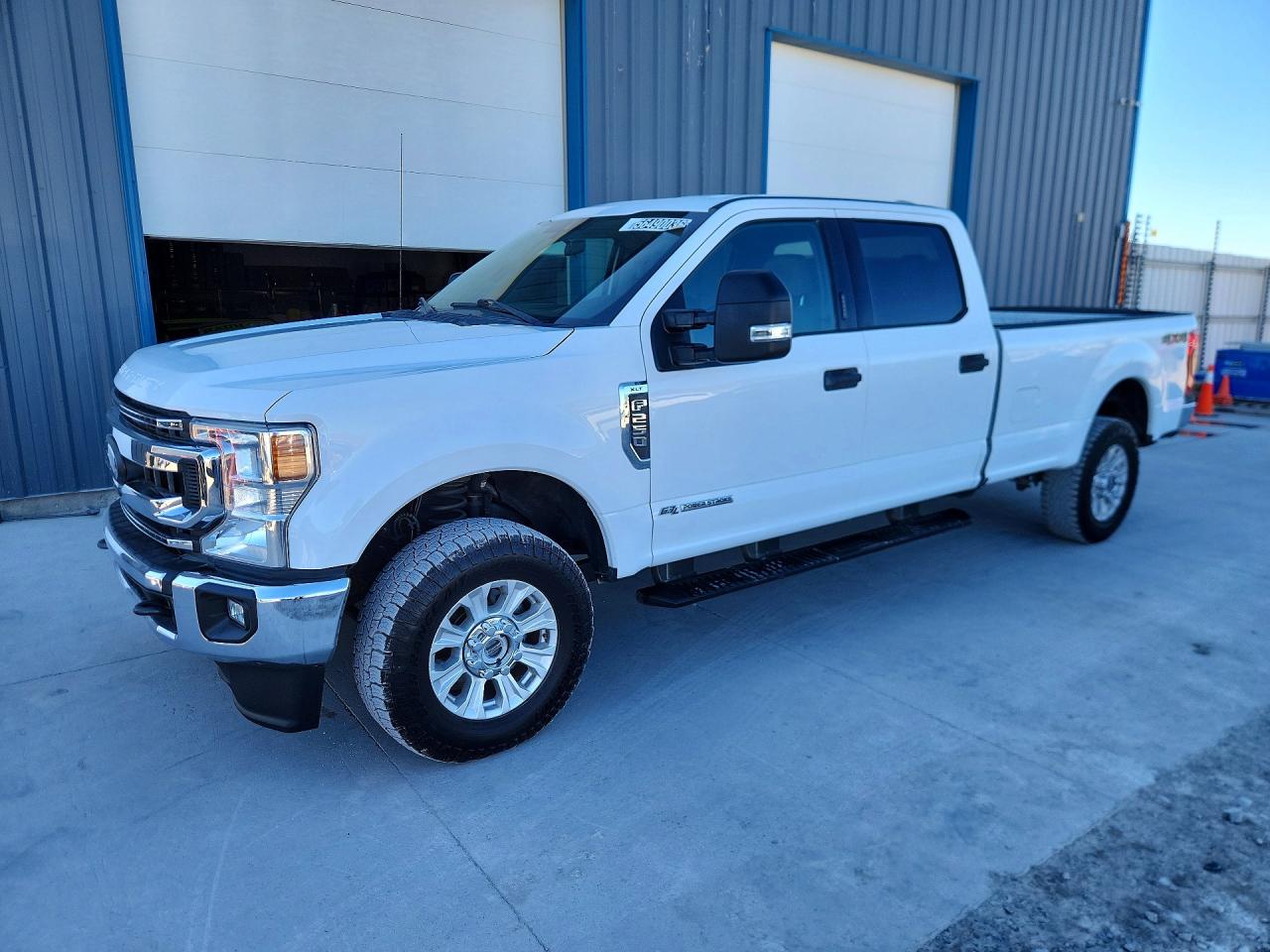 2021 Ford F250 Super Duty White vin: 1FT7W2BT1MED72780