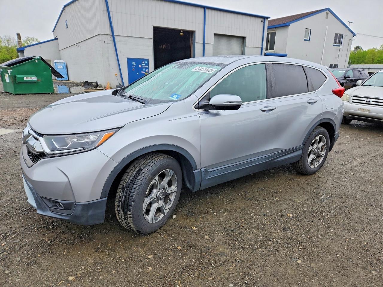 2018 Honda Cr-v Exl Серый vin: 2HKRW2H8XJH620998