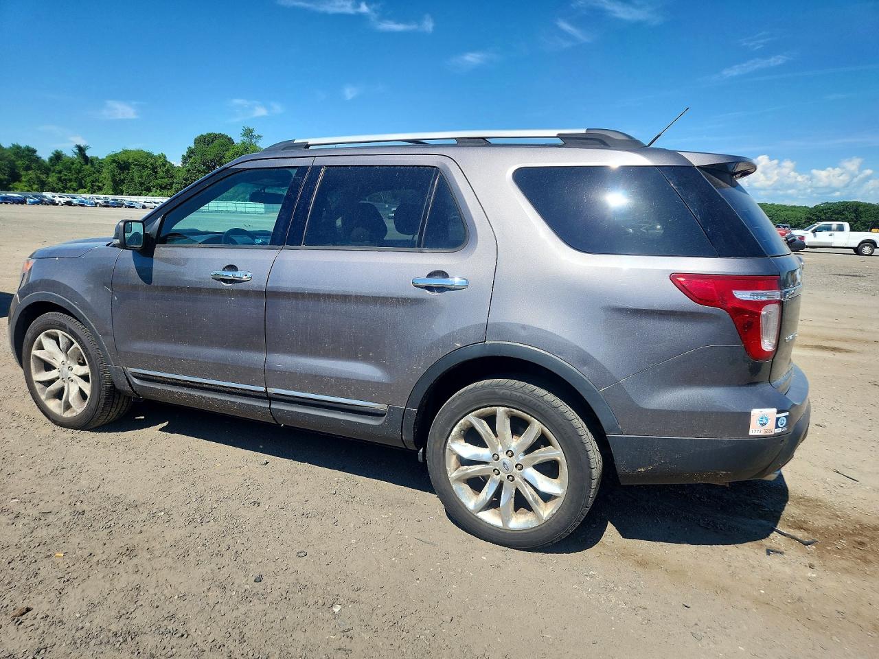 2013 Ford Explorer Limited Gray vin: 1FM5K8F84DGA35726