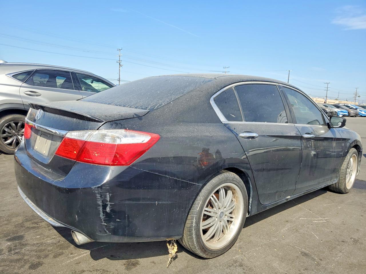 2015 Honda Accord Sport Black vin: 1HGCR2F55FA196443