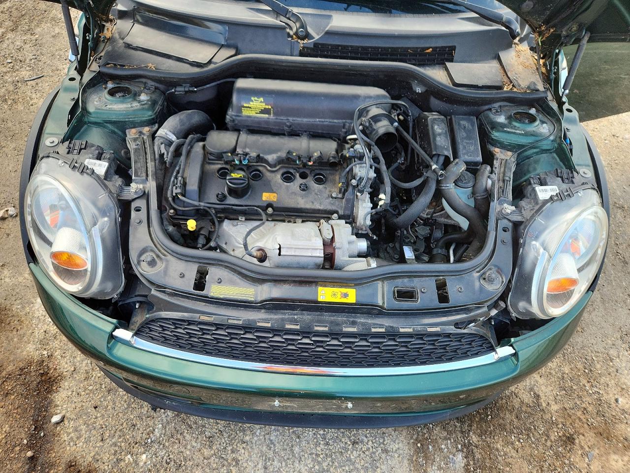 2014 Mini Cooper S Clubman Green vin: WMWZG3C54ETY33458
