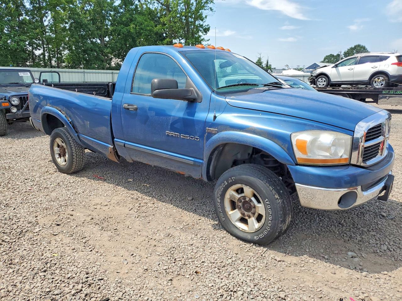 2006 Dodge Ram 2500 St Blue vin: 3D7KS26D86G121572