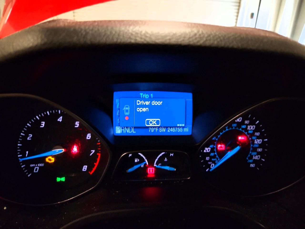 2012 Ford Focus Se Red vin: 1FAHP3K25CL309745