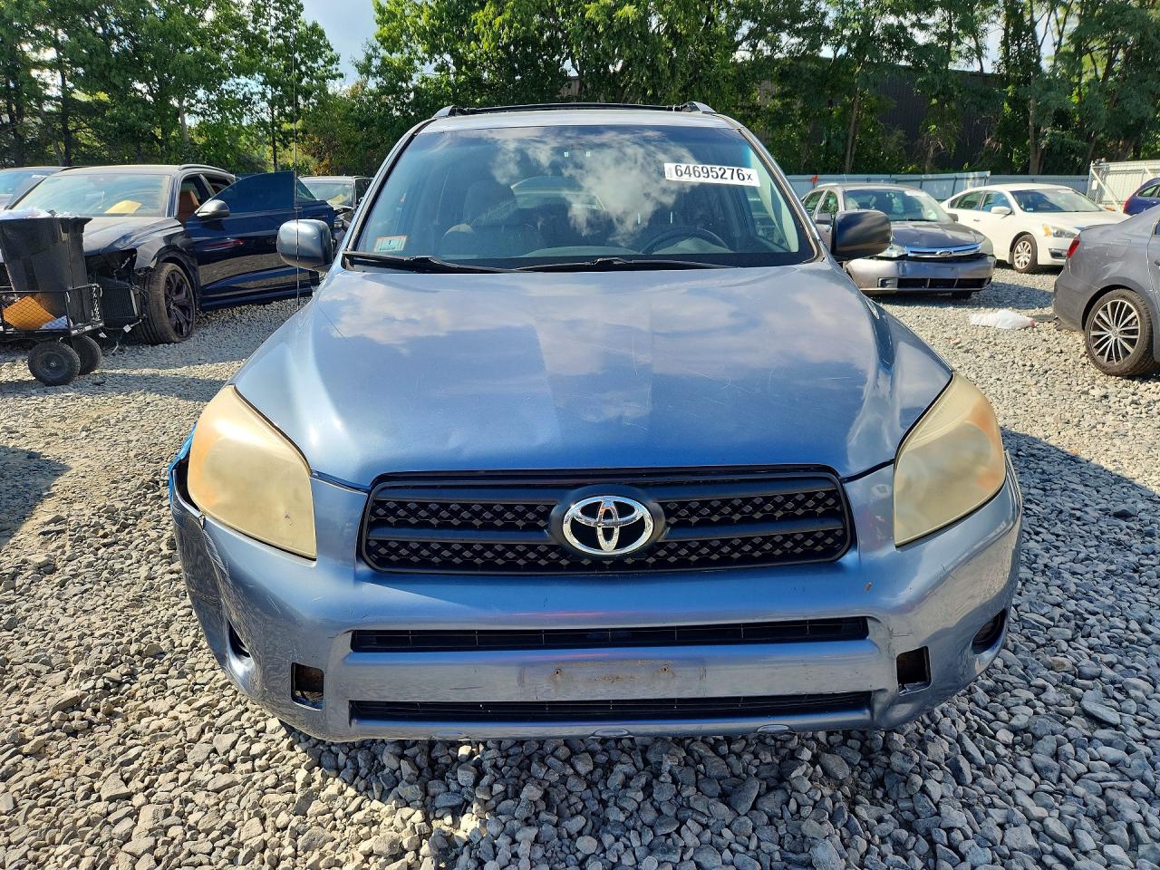 2008 Toyota Rav4 Base Blue vin: JTMBD33V986074466