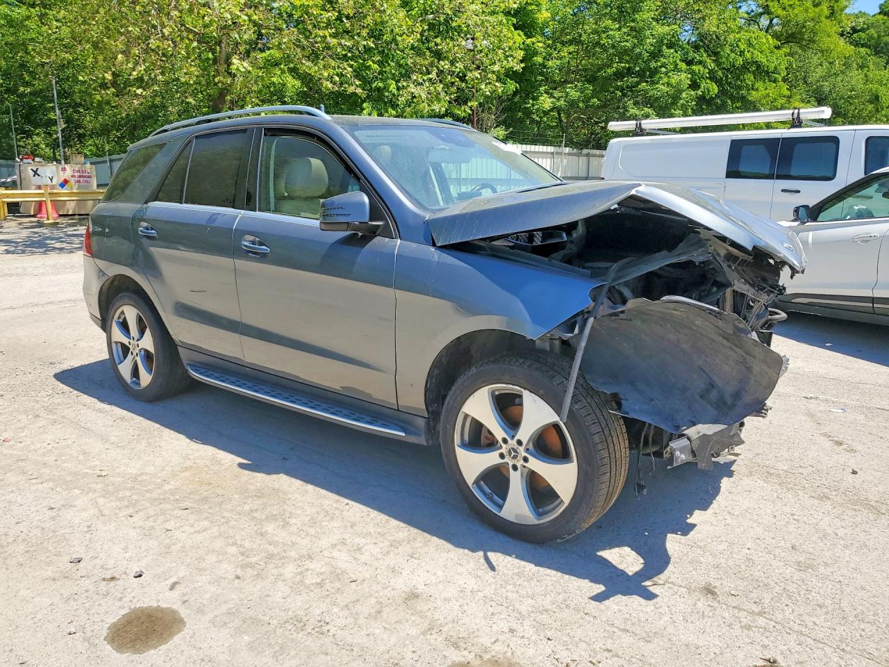 2017 Mercedes-benz Gle 350 4matic Gray vin: 4JGDA5HB0HA975715