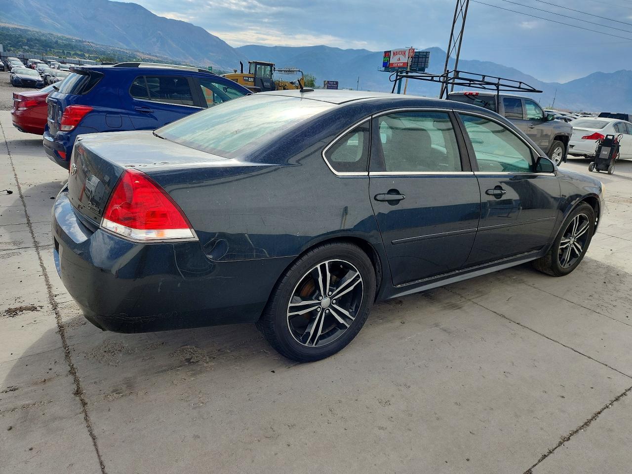2013 Chevrolet Impala Lt Gray vin: 2G1WB5E38D1125187